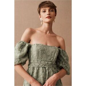 NEW Beatrice Organza Maxi Dress by BHLDN Anthropologie